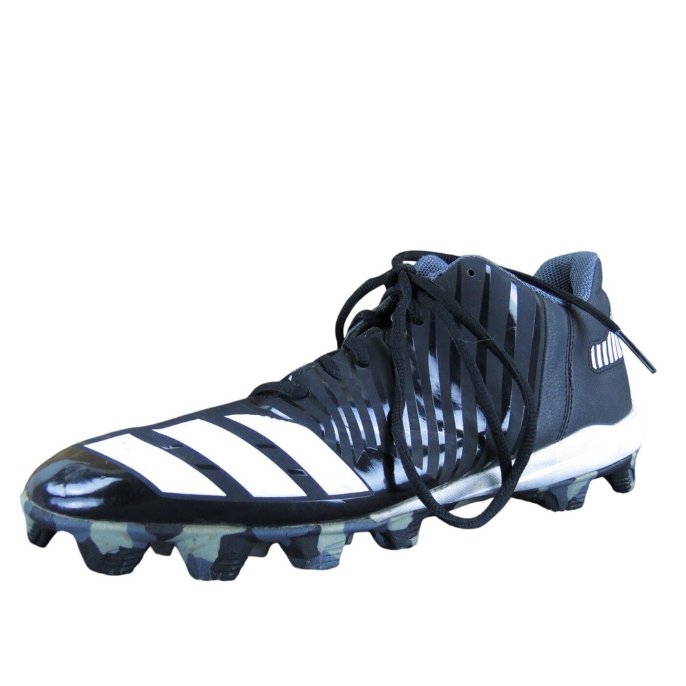 adidas Men's Freak X Carbon Mid Baseball Sneaker Black Synthetic Size 8.5 Medium